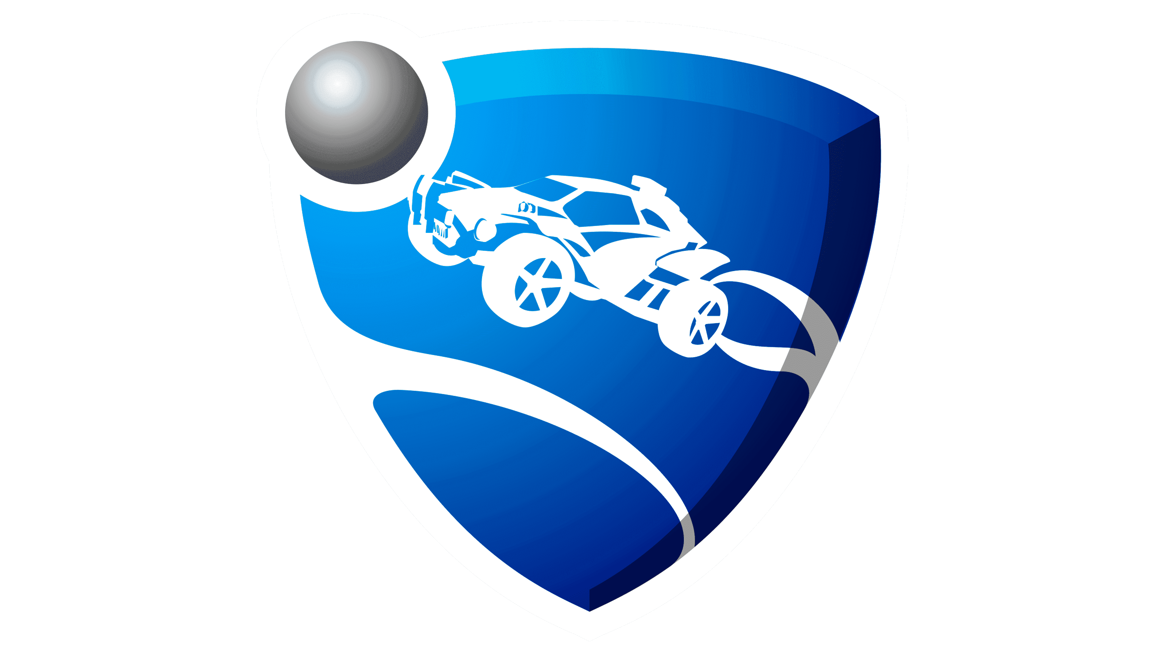 Ceci est le logo du jeu Rocket League